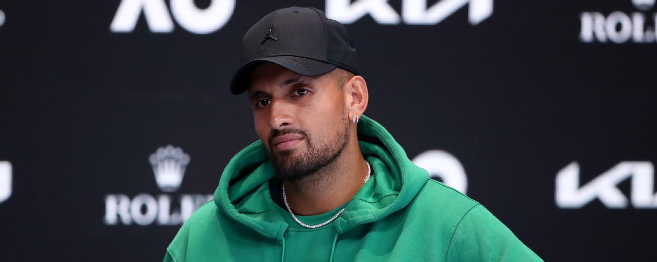 'Tired' Kyrgios no longer wants to play tennis