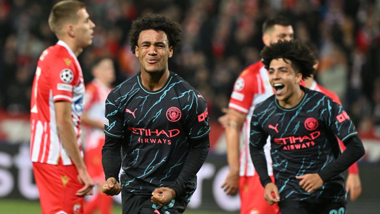 Champions League: Como foi o jogo Manchester City x Estrela Vermelha