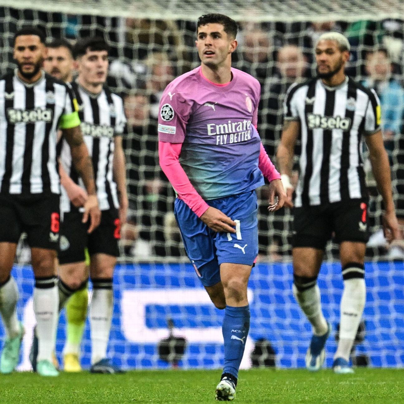 Milan end Newcastle dreams but fall short of Champions League last 16