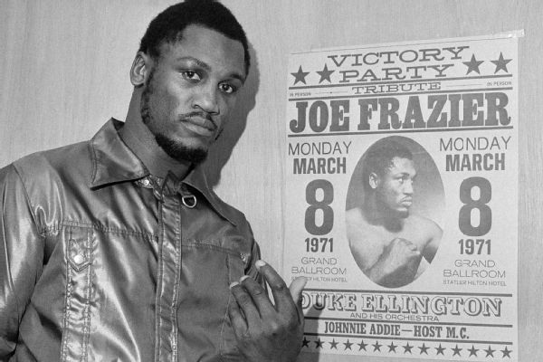Boxing card to honor Joe Frazier set for Jan. 13