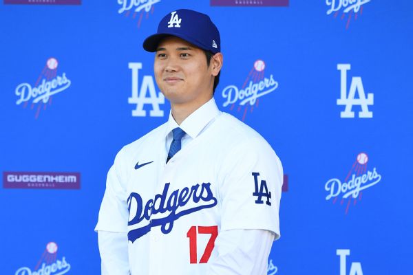 Ohtani dons Dodger blue, ‘can’t wait’ to get going www.espn.com – TOP