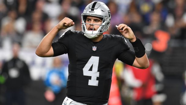 Break up the Raiders: Aidan O'Connell's two TD passes have Vegas rolling