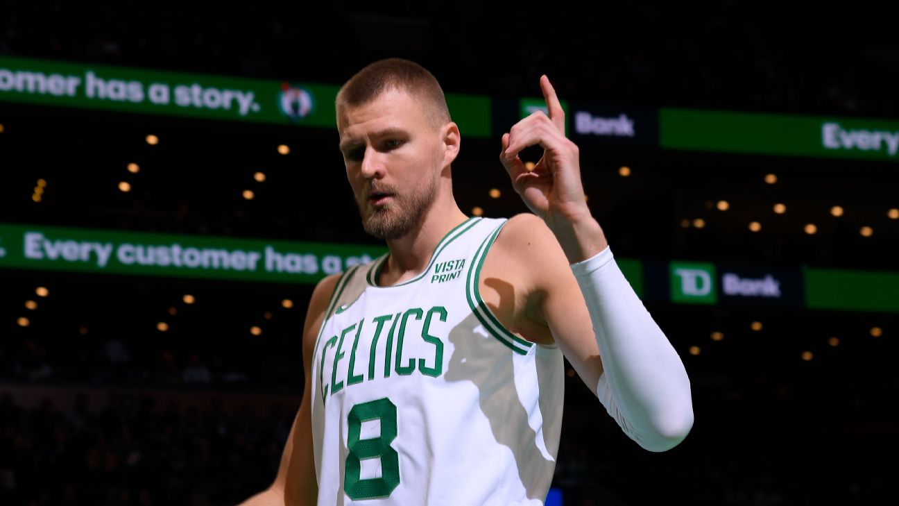 Celtics  Porzingis  getting better  ahead of Finals