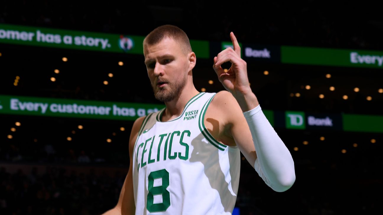 Celtics without Porzingis (quad) against Warriors