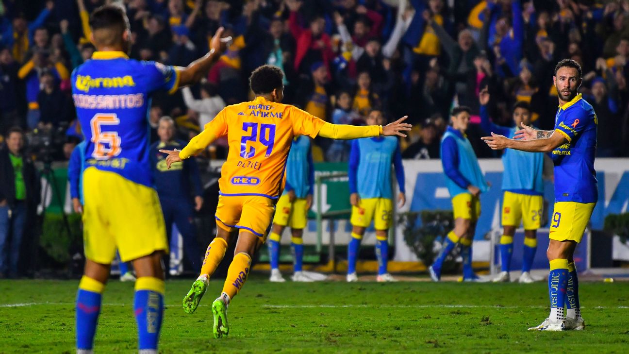 Empate 1-1 Entre Tigres UANL Y América En La Gran Final: Todo En El Aire  Para El Partido De Vuelta