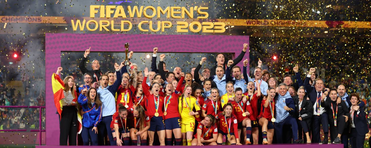 Spain top FIFA Women's World Ranking for first time