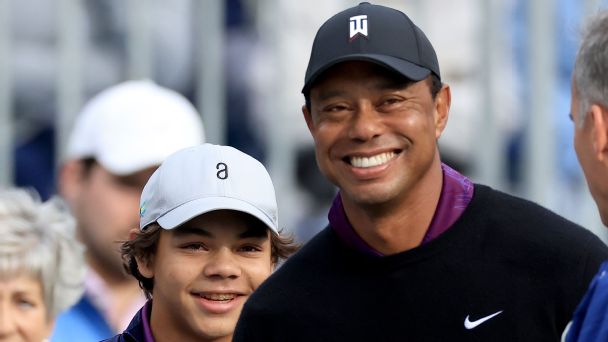 Tiger Woods and son Charlie having a blast at PNC Championship www.espn.com – TOP