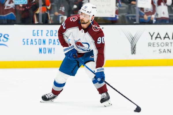 Avs winger Tatar headed to Kraken for 2024 pick