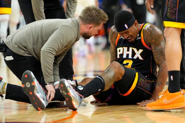 Suns’ Beal out two weeks with right ankle sprain www.espn.com – TOP