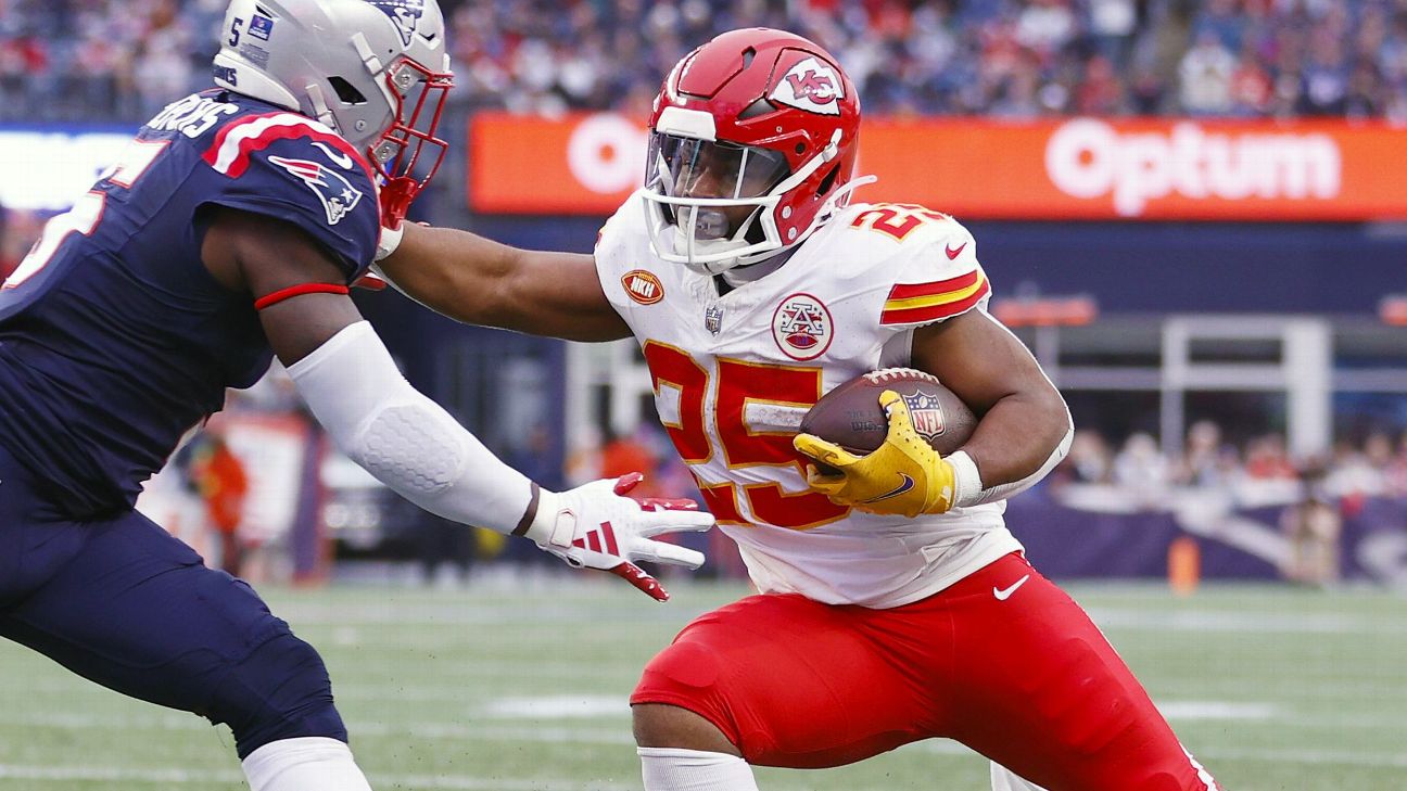Source: Chiefs bring back RB Edwards-Helaire