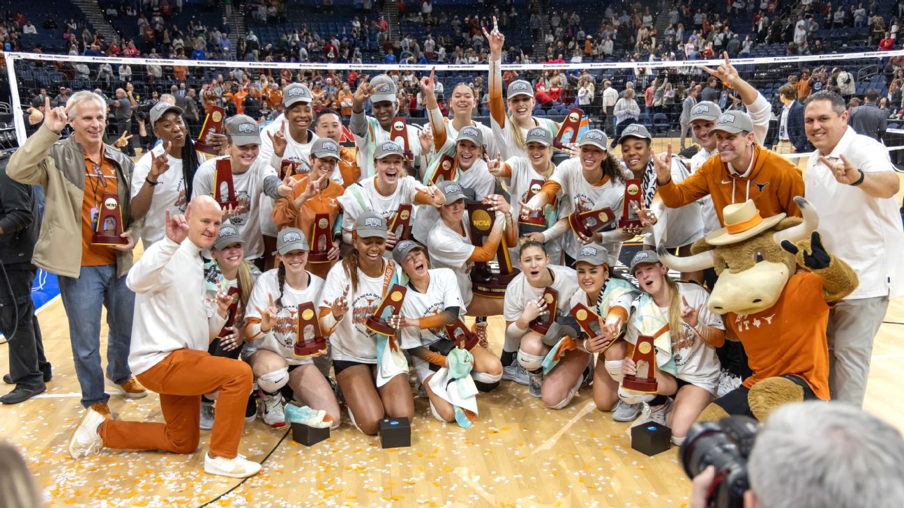 Texas claims 2nd straight NCAA volleyball crown www.espn.com – TOP