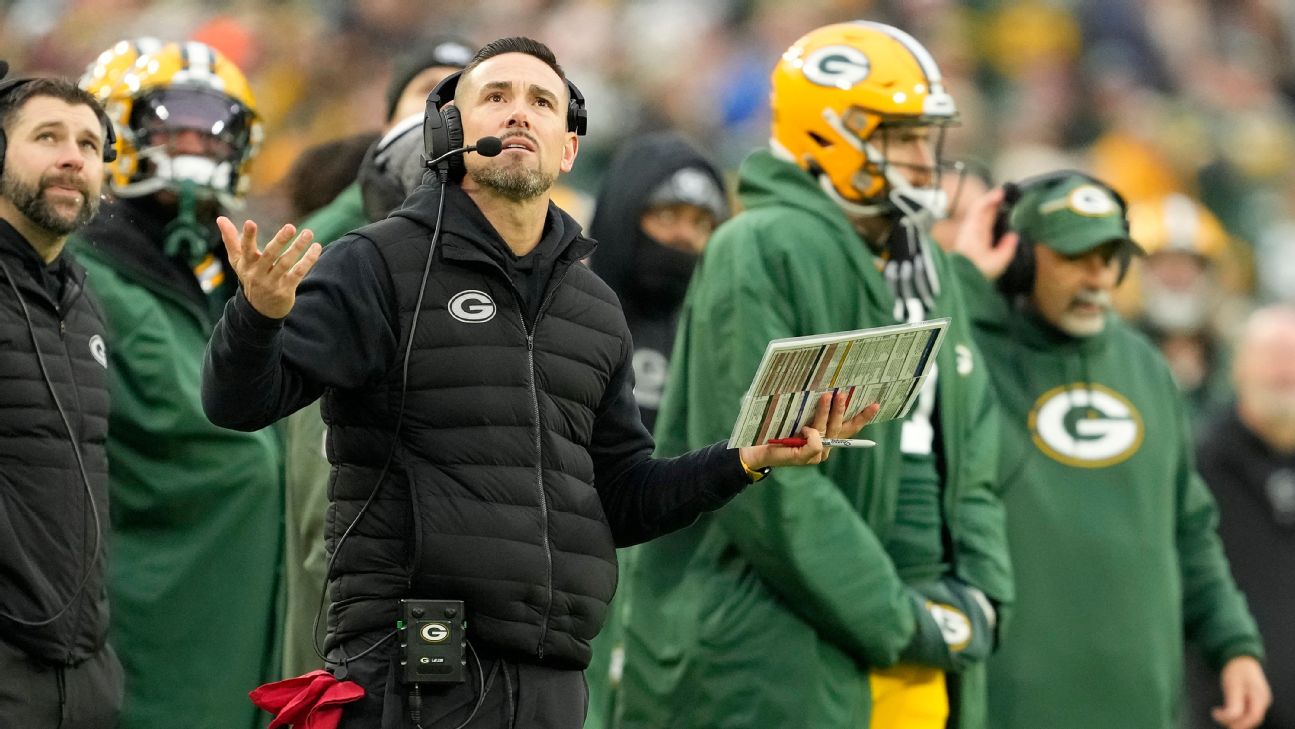 Packers coach Matt LaFleur seeks 'solutions' after defense 'shredded' in  loss - ESPN