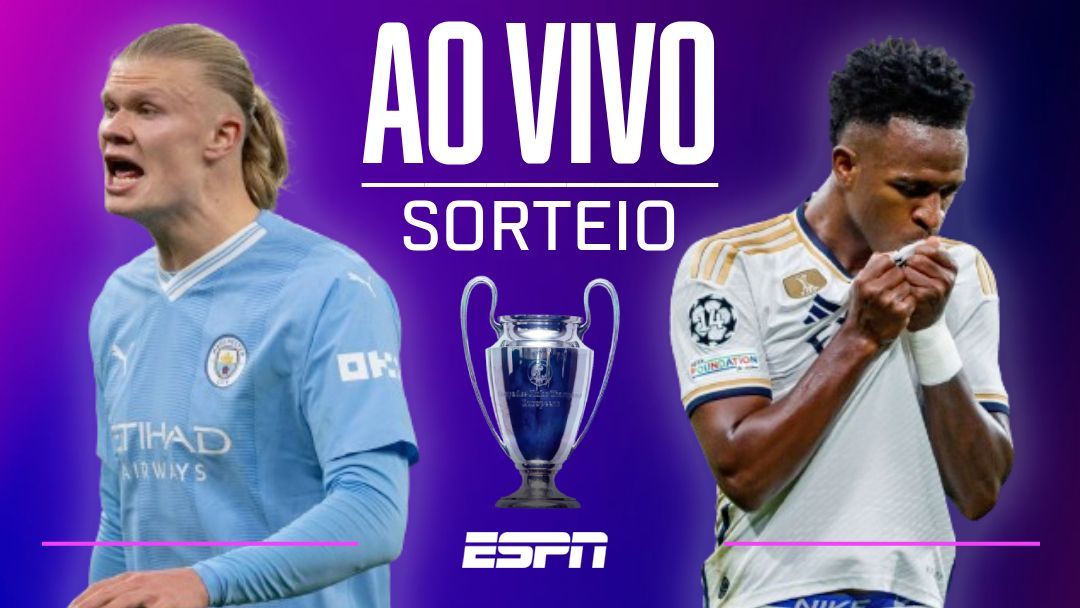 SORTEIO CHAMPIONS LEAGUE AO VIVO  FASE DE GRUPOS 2023/2024 