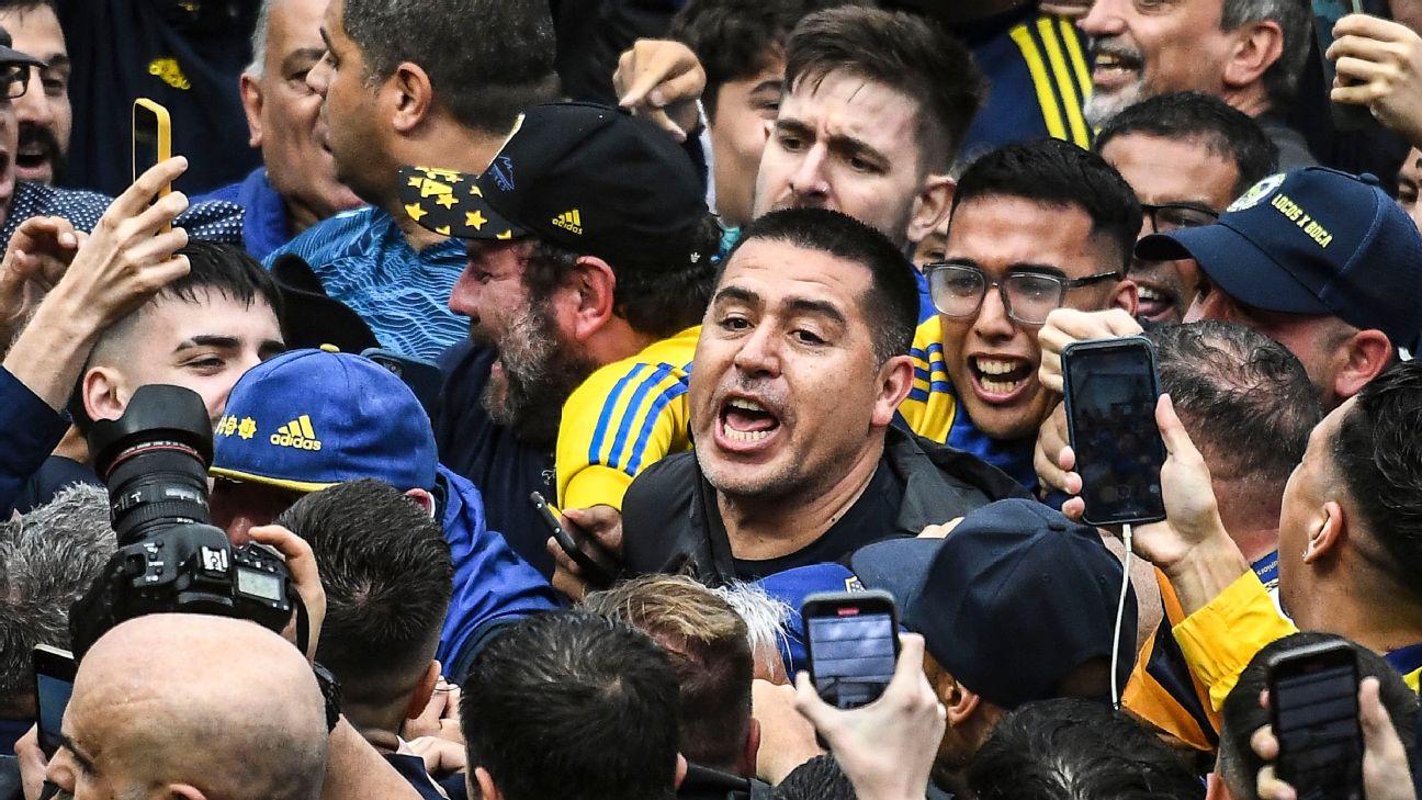 Boca Juniors elect Juan Román Riquelme as club president - ESPN