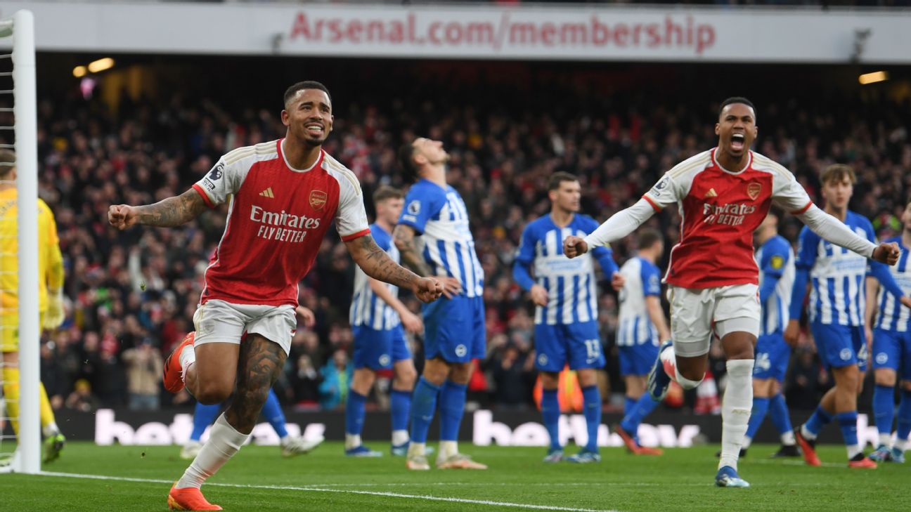 Arsenal back on top of the Premier League after win at Chelsea, Football  News