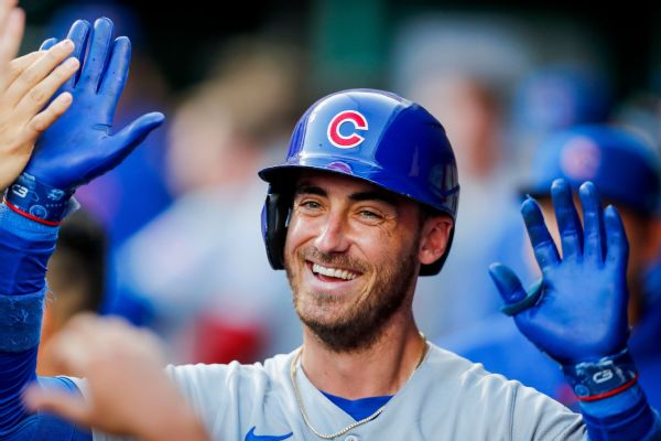 Cubs' Cody Bellinger (ribs) back from IL, not 'fully pain-free'