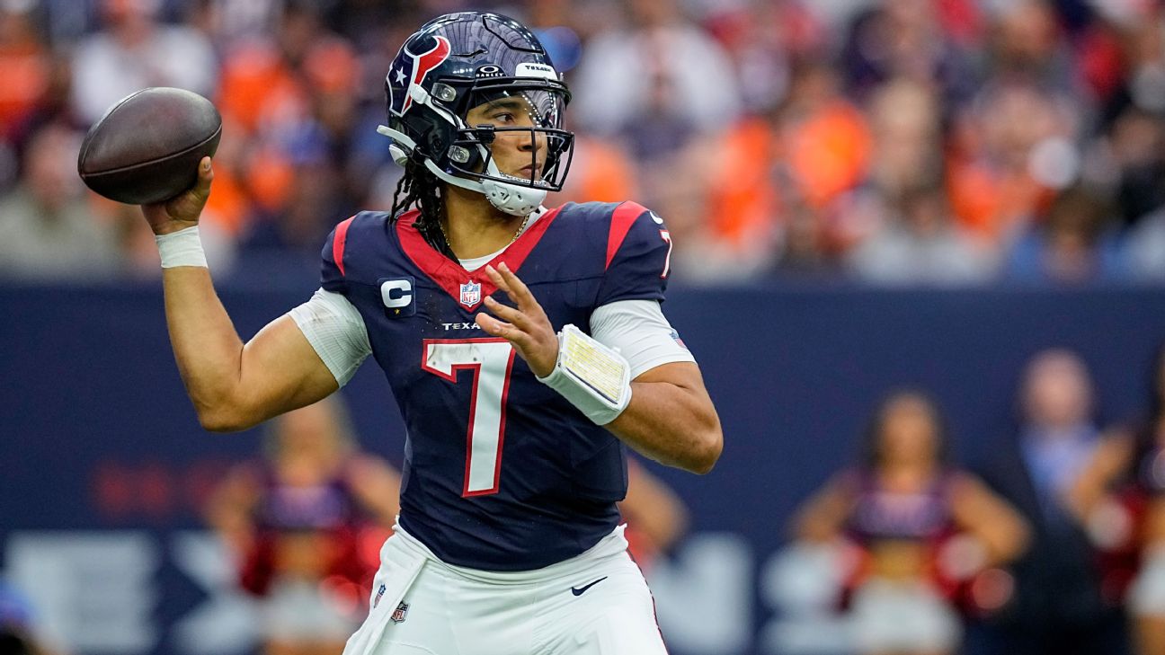 Source: Texans' C.J. Stroud Progressing; WR Nico Collins Active - ABC13 ...