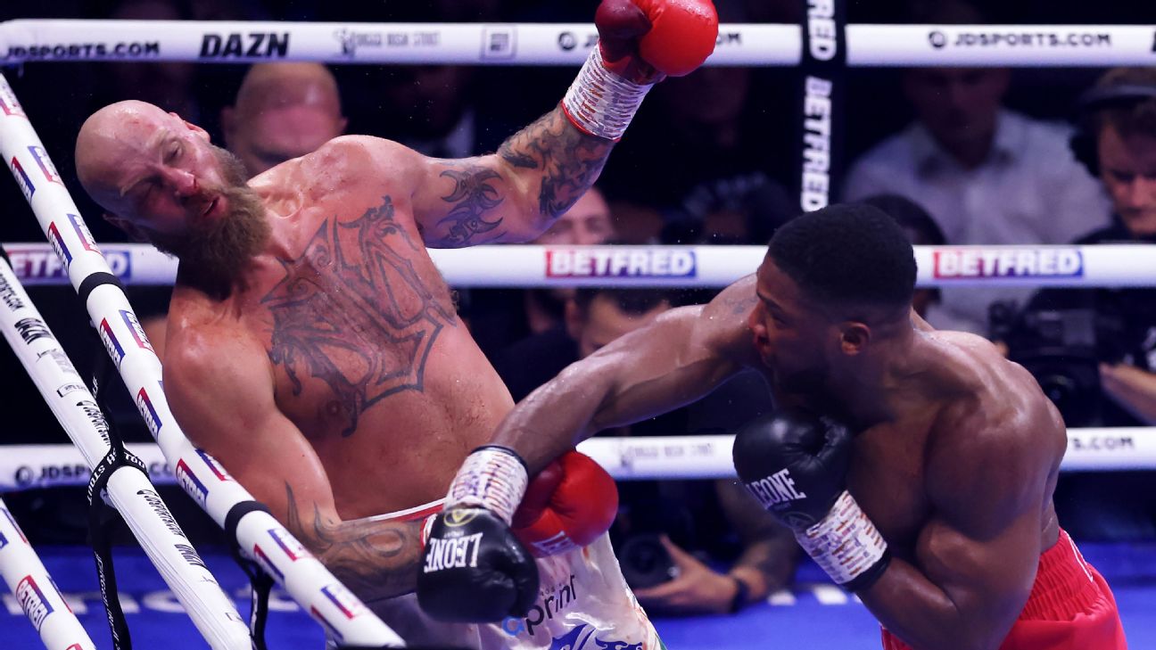 Helenius failed doping test before loss to Joshua