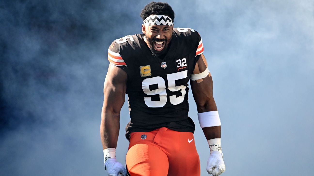 How reigning DPOY Myles Garrett is gearing up for 2024 - ESPN