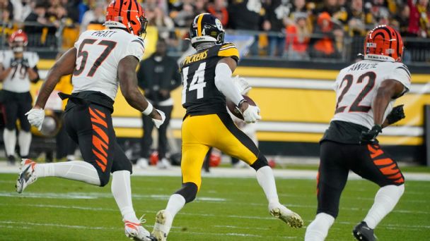 Steelers’ offense firing on all cylinders with three first-half touchdowns vs. Bengals www.espn.com – TOP