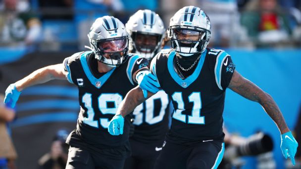 Panthers’ first-half TD drought ends on 20-yard reverse to Ihmir Smith-Marsette www.espn.com – TOP