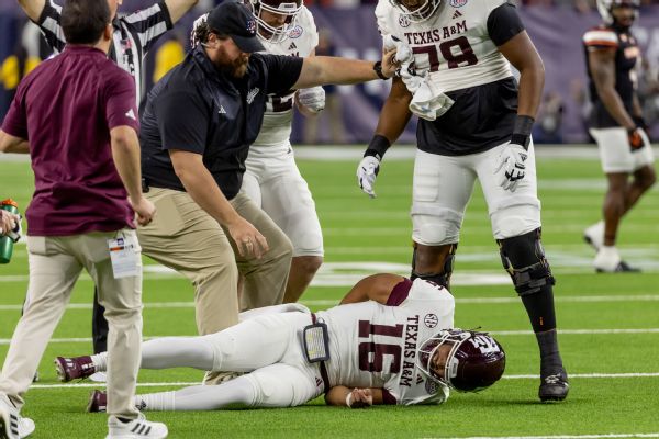 Aggies lose QB Henderson on game’s first play www.espn.com – TOP