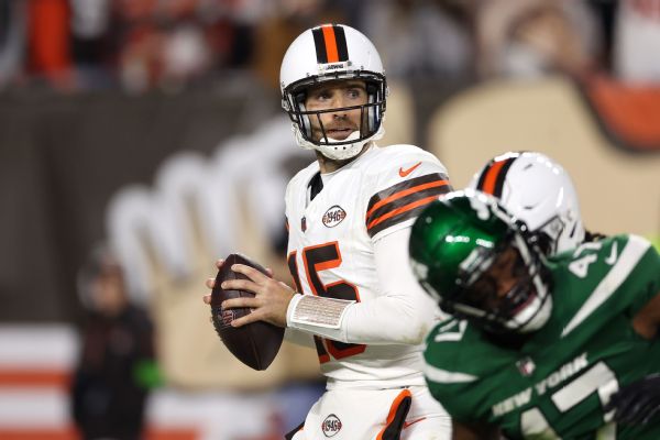 Fifth seed secure, Browns to sit Flacco, others