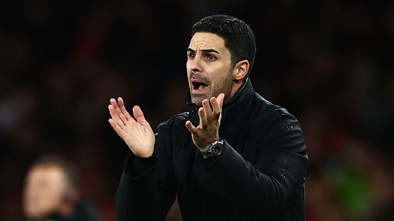 Arteta: Arsenal must improve to stay in title race