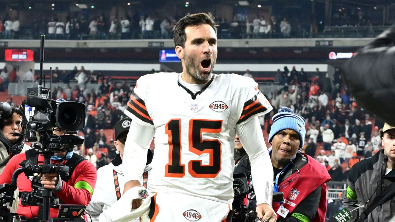 Browns playoff favorite for 1st time since 1994