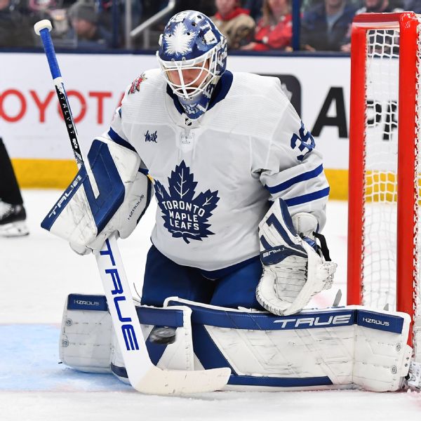 Maple Leafs send struggling G Samsonov to AHL