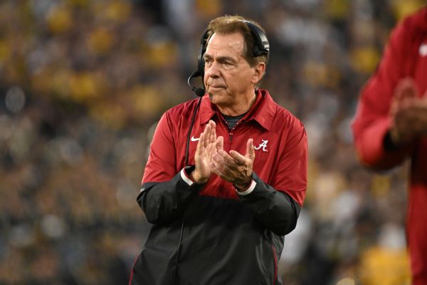 Sources: Alabama football coach Saban retiring