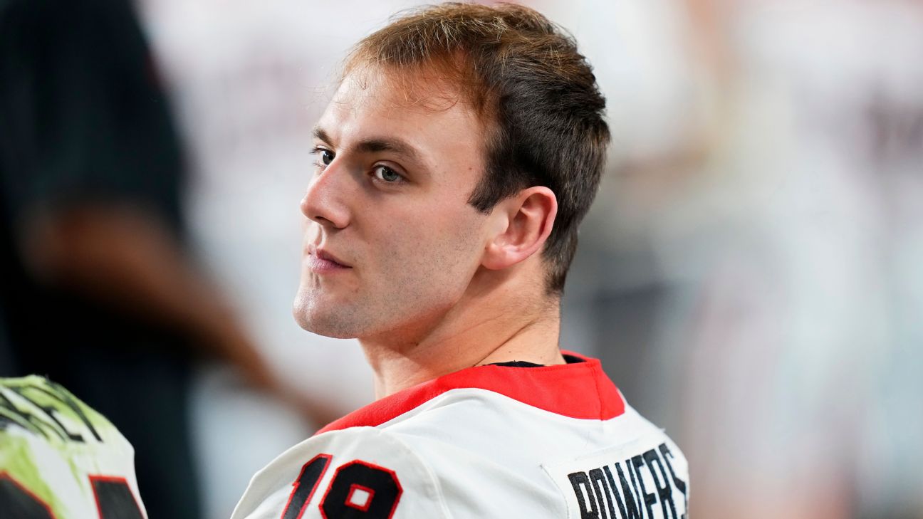 Georgia star TE - ESPN for Bowers 2024 draft NFL declares Brock