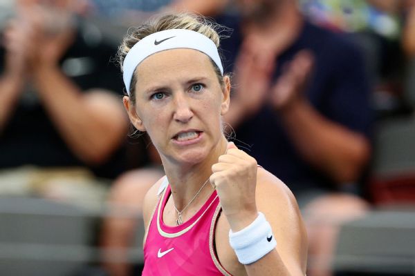 Azarenka to Brisbane quarters, gets Ostapenko