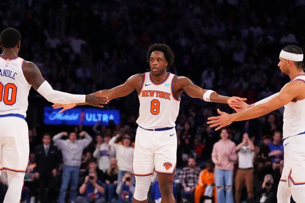 Anunoby back for Knicks, Maxey returns for 76ers