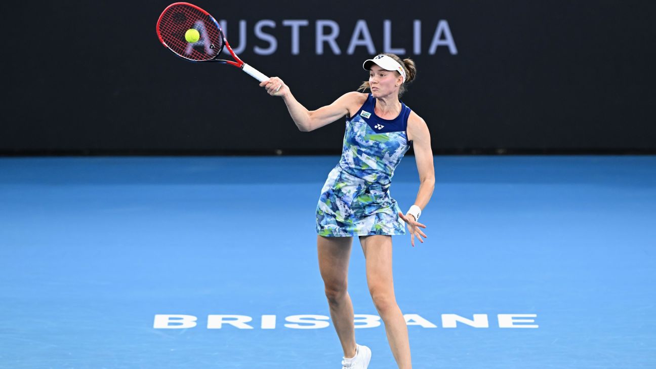 Rybakina, Dimitrov both claim titles in Brisbane