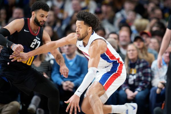 Pistons’ Cunningham (knee) exits loss to Nuggets