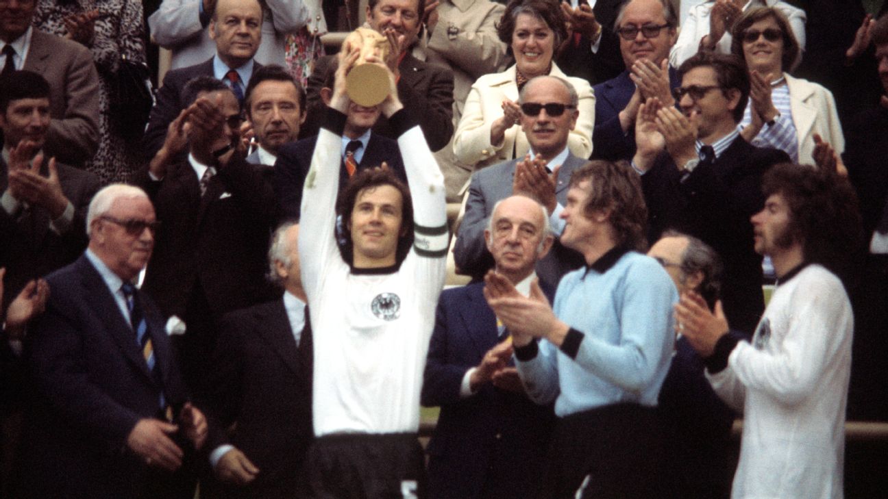 German soccer legend Beckenbauer dies at 78 www.espn.com – TOP