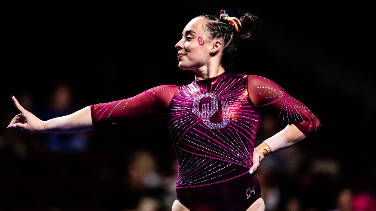 Oklahoma, Haleigh Bryant and perfect 10.0s highlight Week 1 in NCAA gymnastics www.espn.com – TOP