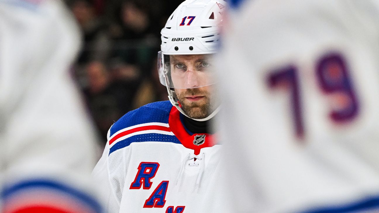 Rangers' Blake Wheeler 'ready in any capacity' for East finals