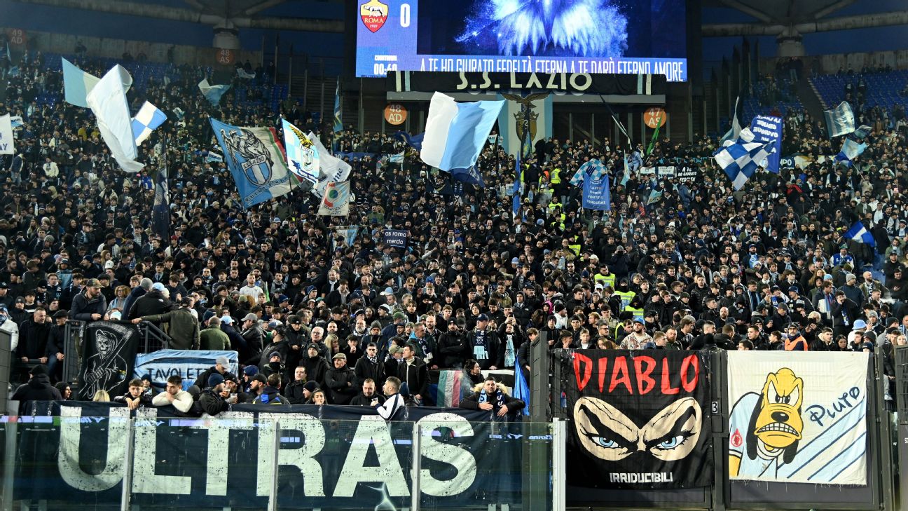 Lazio get partial stadium ban for racist chanting