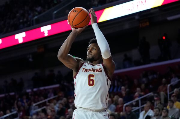 Bronny makes 1st USC start, goes 0-for-7 in loss