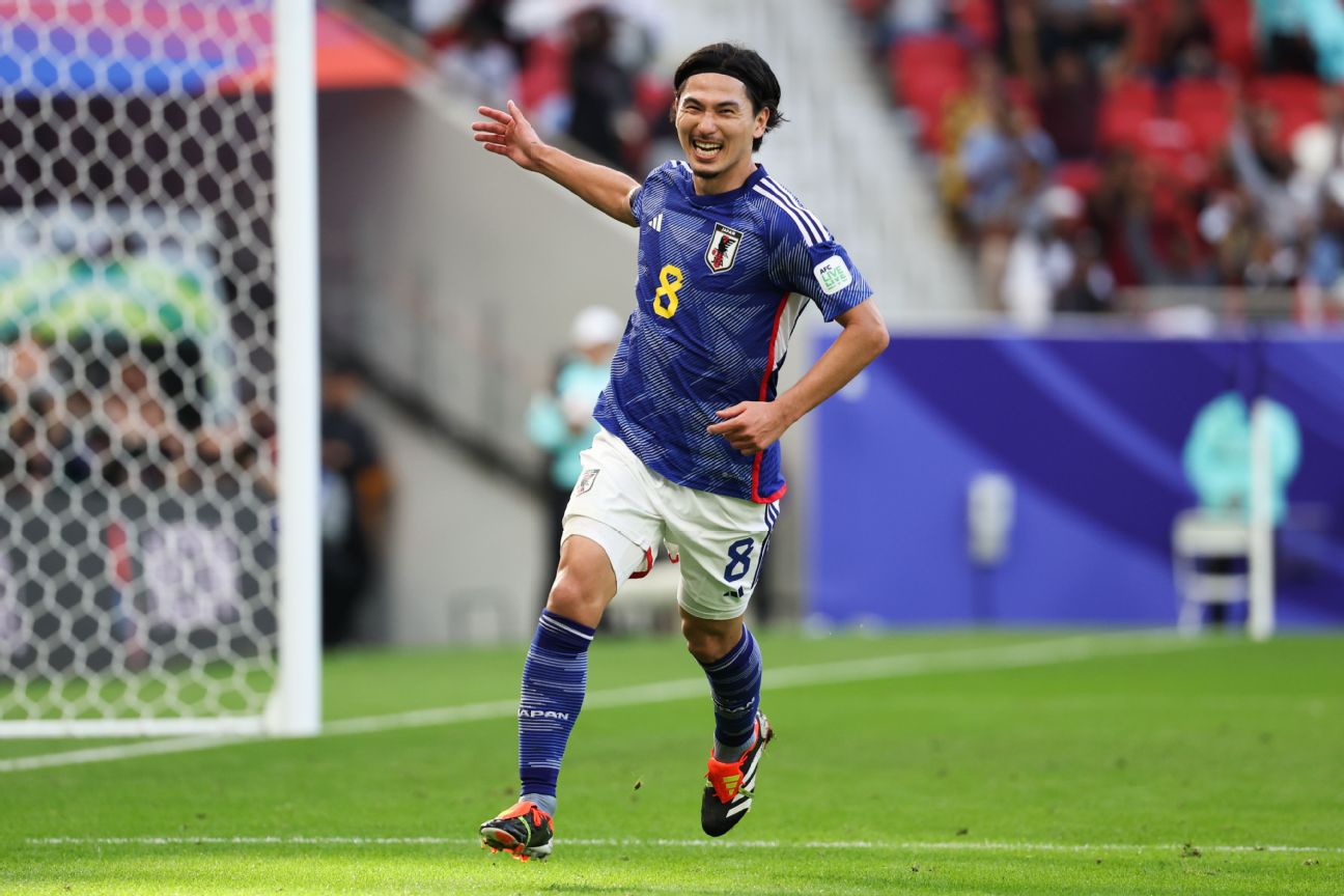 Japan beat Vietnam in six-goal thriller at Asian Cup