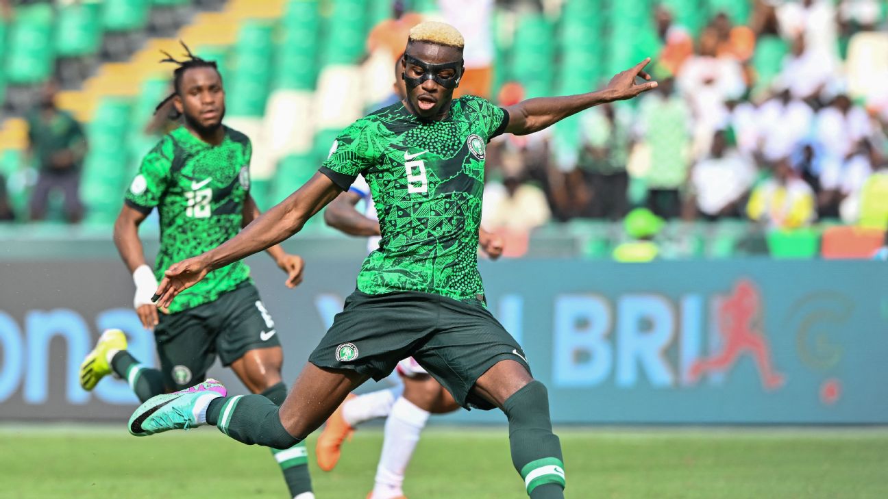 Nigeria held to 1-1 draw by Equatorial Guinea