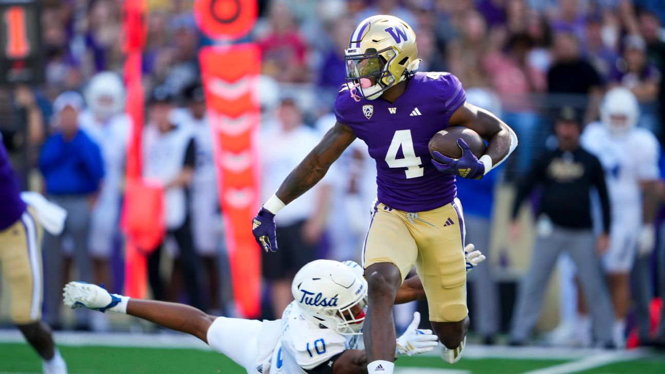 UW receiver Bernard latest to leave Huskies