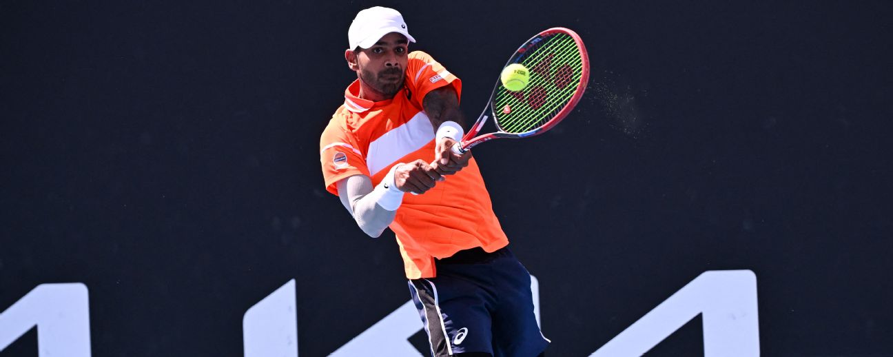 India's Nagal ousts seed at Slam in first since '89