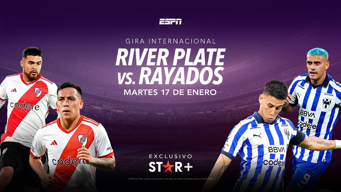 River vs. Monterrey, amistoso en Dallas, por Star+ - ESPN