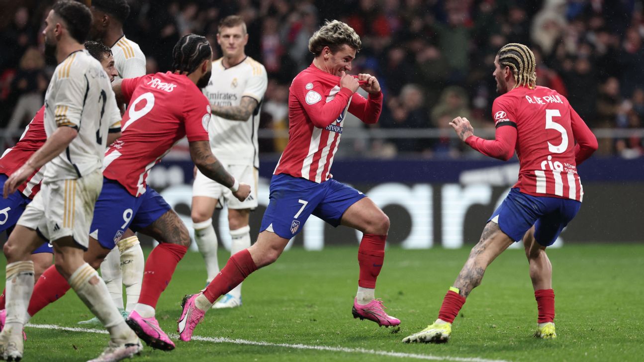 Atleti oust Real from Copa on Griezmann golazo