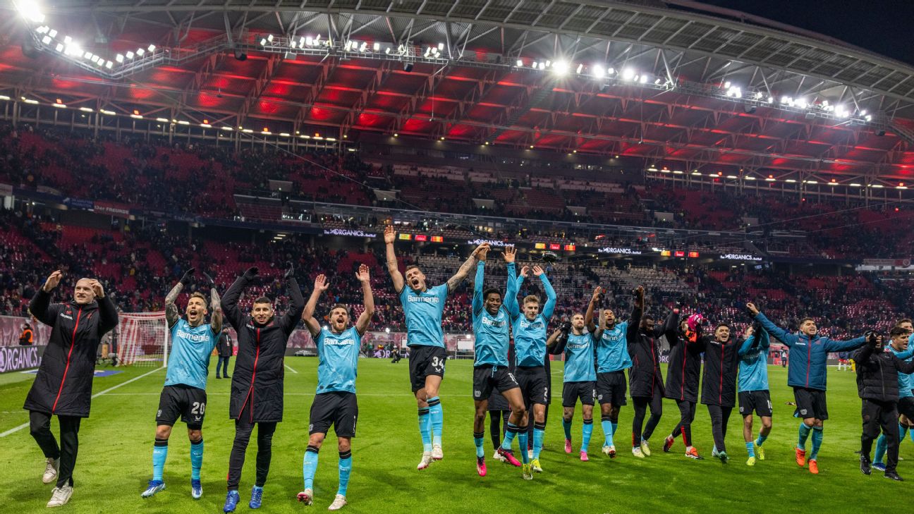 European soccer news: Leverkusen's comeback shows title-contender mentality, Toney 'manifests' scoring return