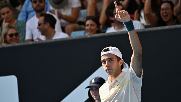 Meet the wild card player who has made it to the Australian Open fourth round