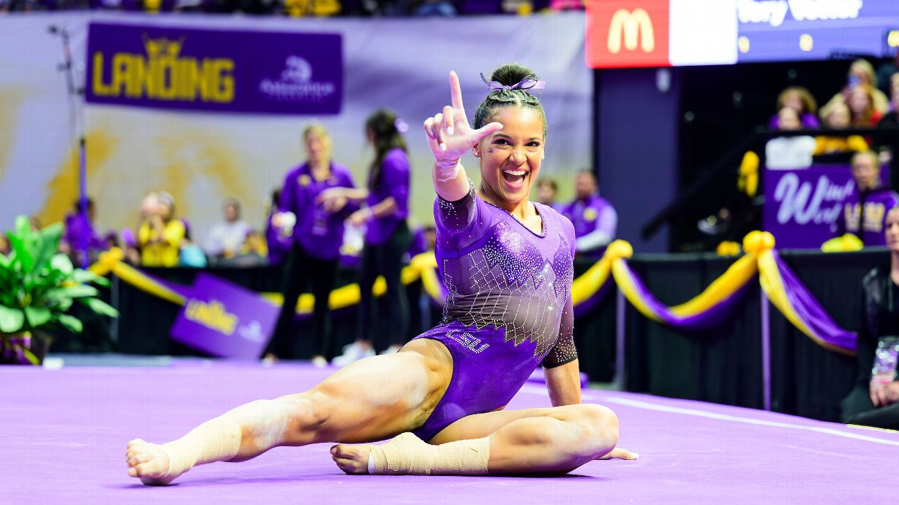 LSU and OU reign, but judging draws criticism in Week 3 of NCAA gymnastics www.espn.com – TOP